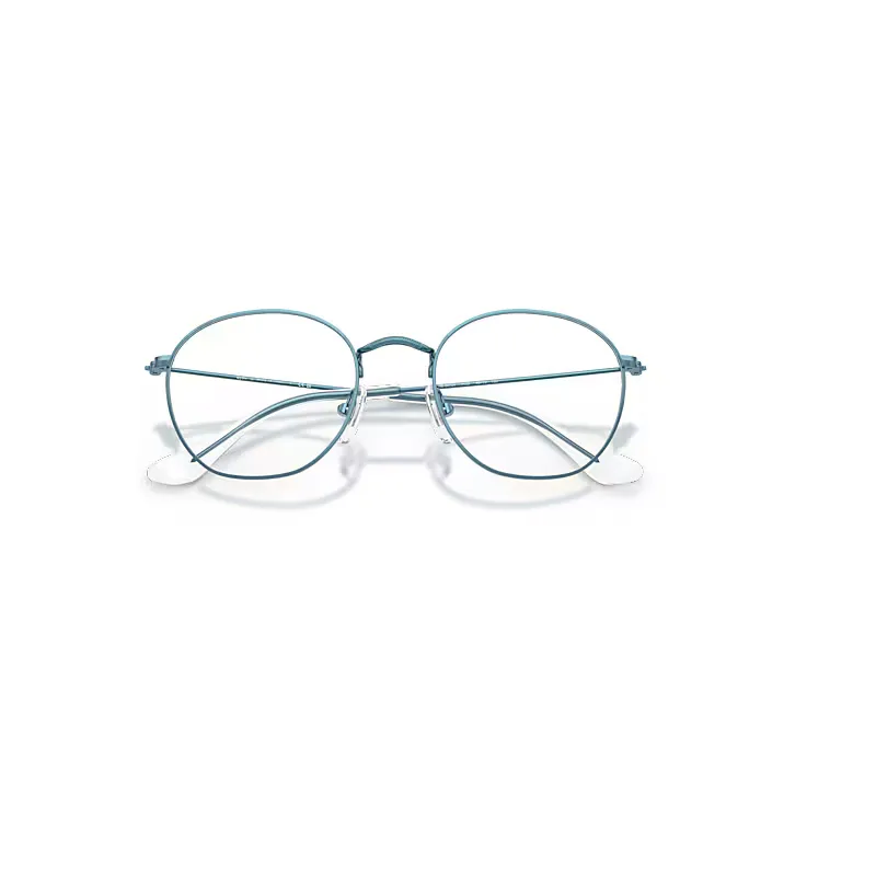 Rob Optics Eyeglasses Light Blue Frame Clear Lenses Polarized by Ray-Ban