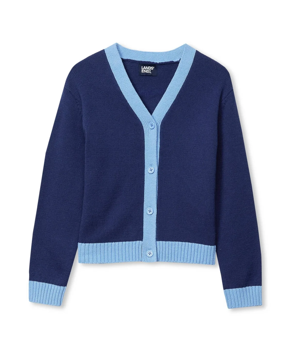 Long Sleeve Cardigan by Lands' End