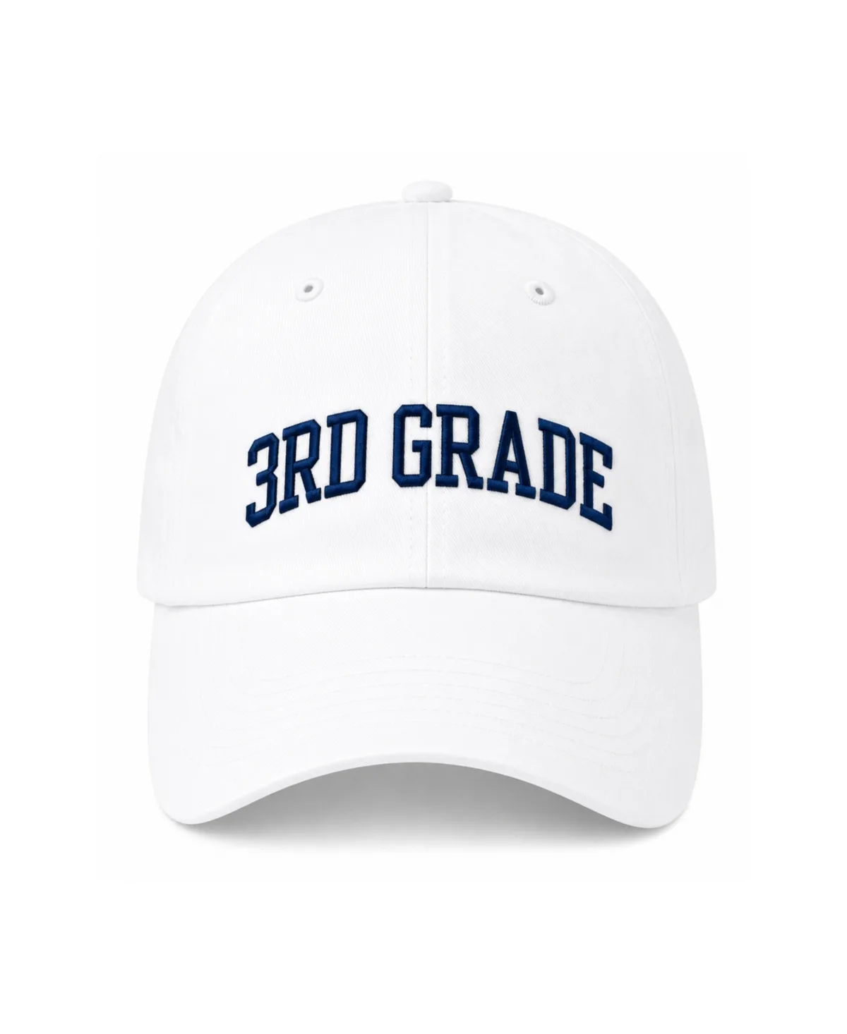 Back-to-School 3rd Grade Baseball Hat by Bits & Bows
