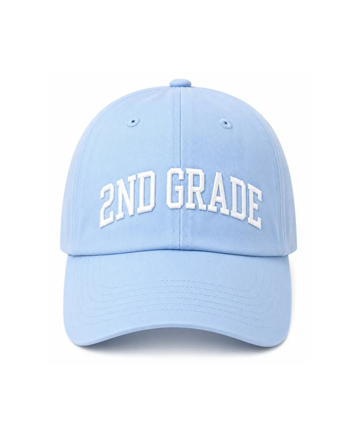 Back-to-School 2nd Grade Baseball Hat by Bits & Bows