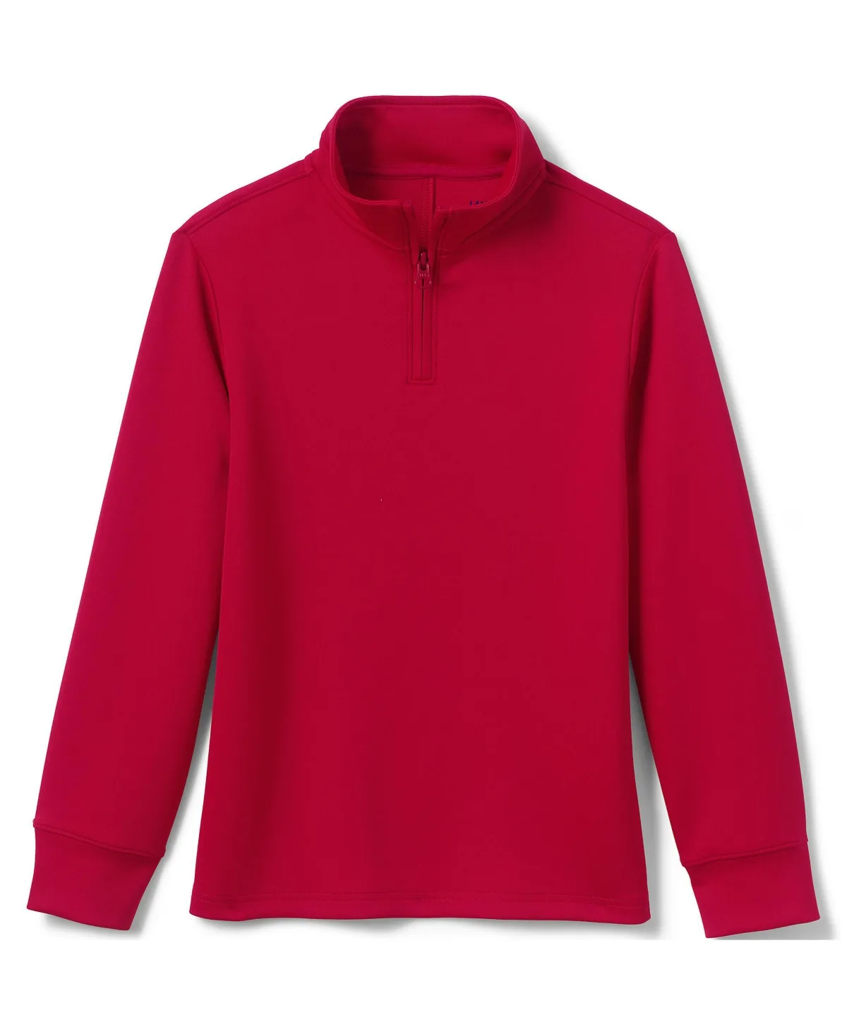 Active Performance Quarter Zip Pullover by Lands' End