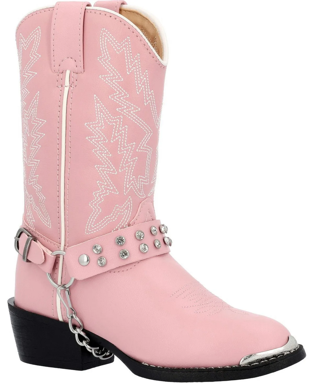 Lil' Pink Rhinestone Western Boot by Durango