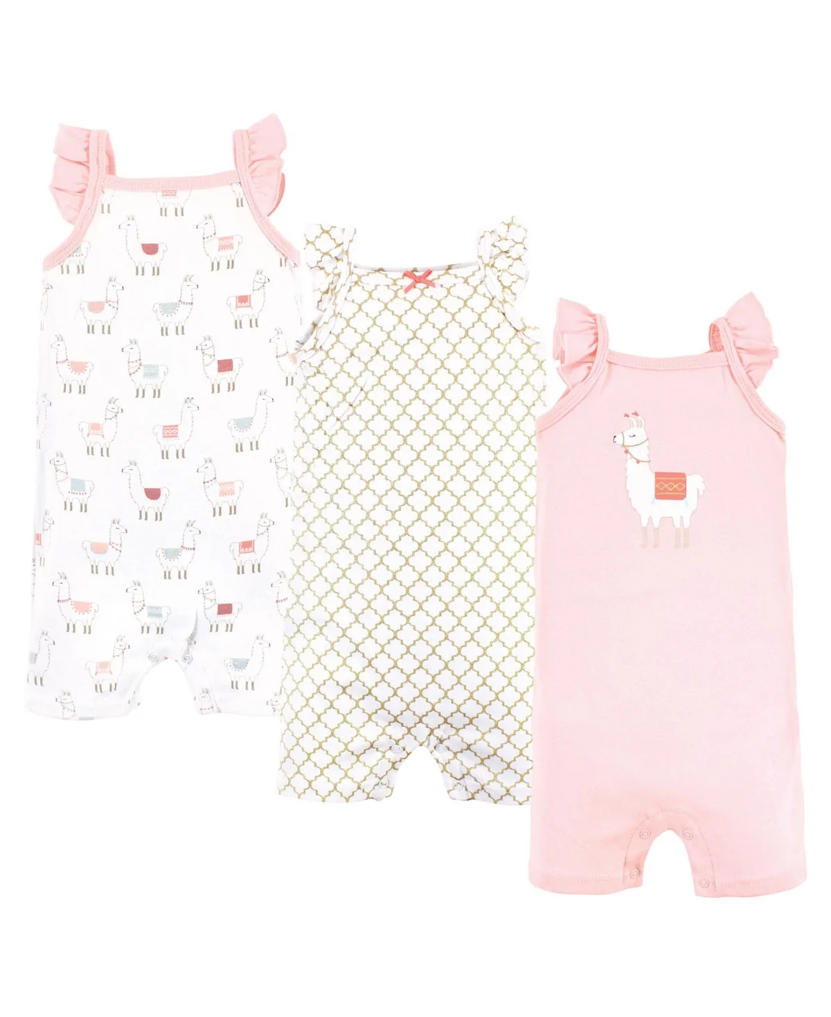Cotton Rompers by Hudson Baby