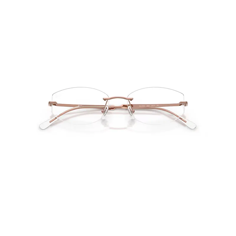Rb3792v Optics Eyeglasses Copper Frame Clear Lenses by Ray-Ban