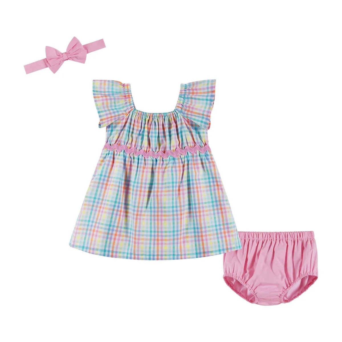 Plaid Dress Set by Andy & Evan