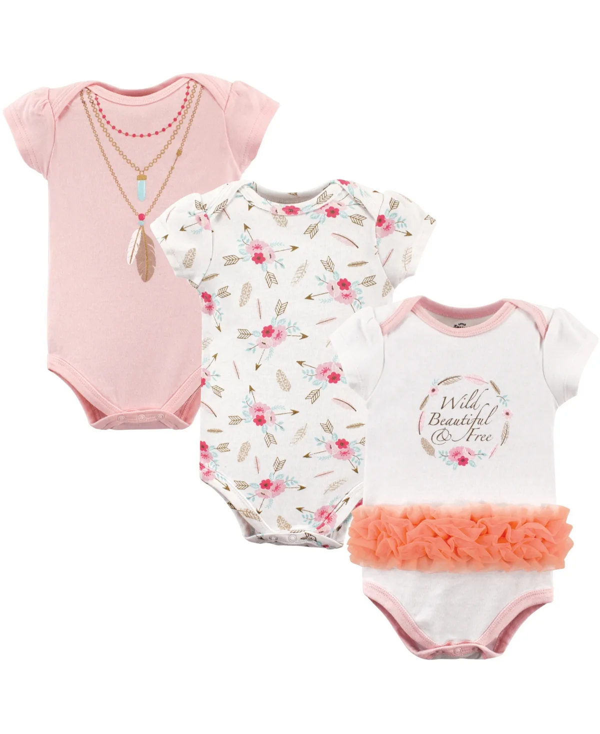Treasure Cotton Single-Piece Clothing by Hudson Baby