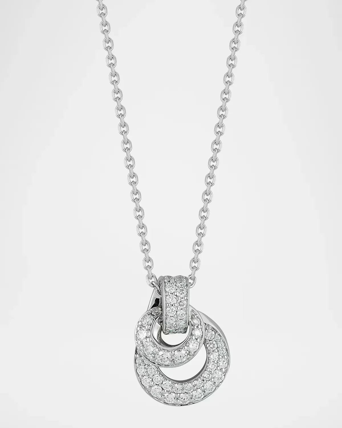 Lytton 18K White Gold & 0.85 TCW Diamond Pendant Necklace