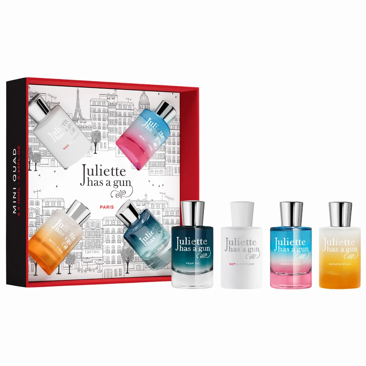 Mini Coffret Sampler Set by Juliette has a gun