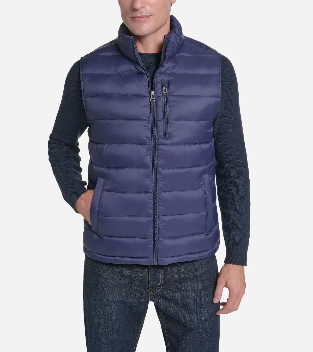 Nylon Puffer Vest