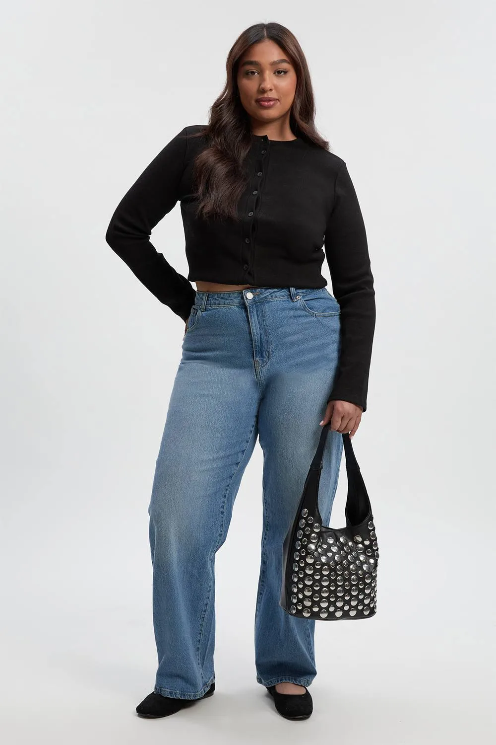 Basic Straight Leg Jean by boohoo