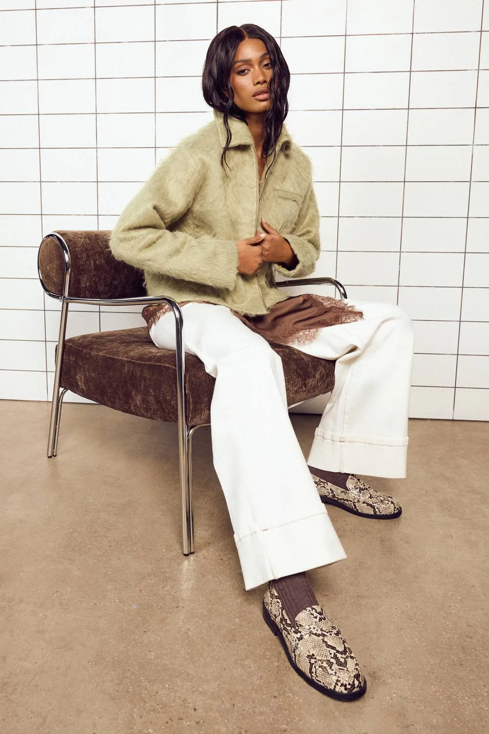 Flat Loafers by boohoo