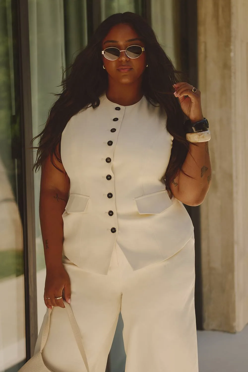 Longline Fitted Tailored Waistcoat by boohoo
