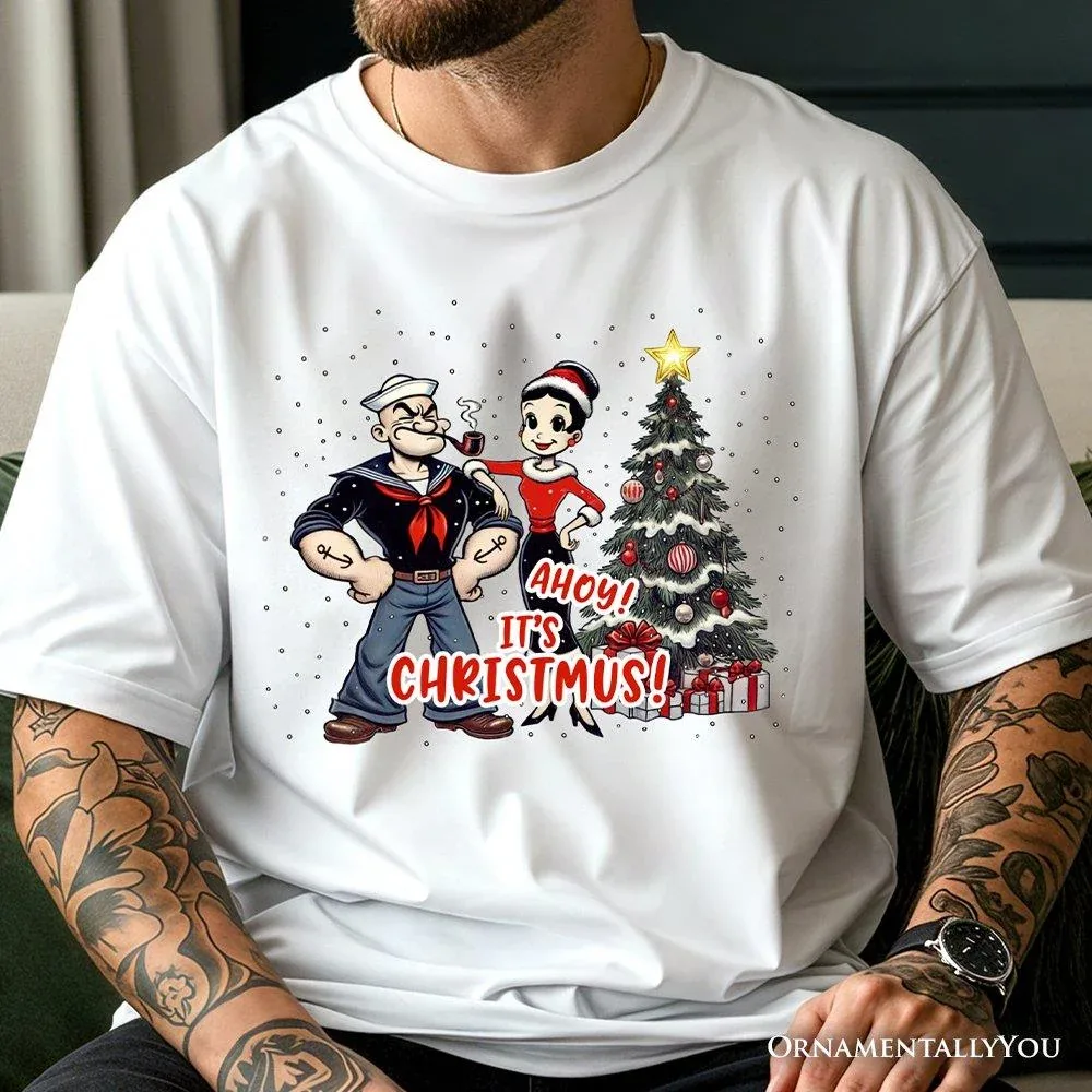Nautical Christmas Character Tee by OrnamentallyYou