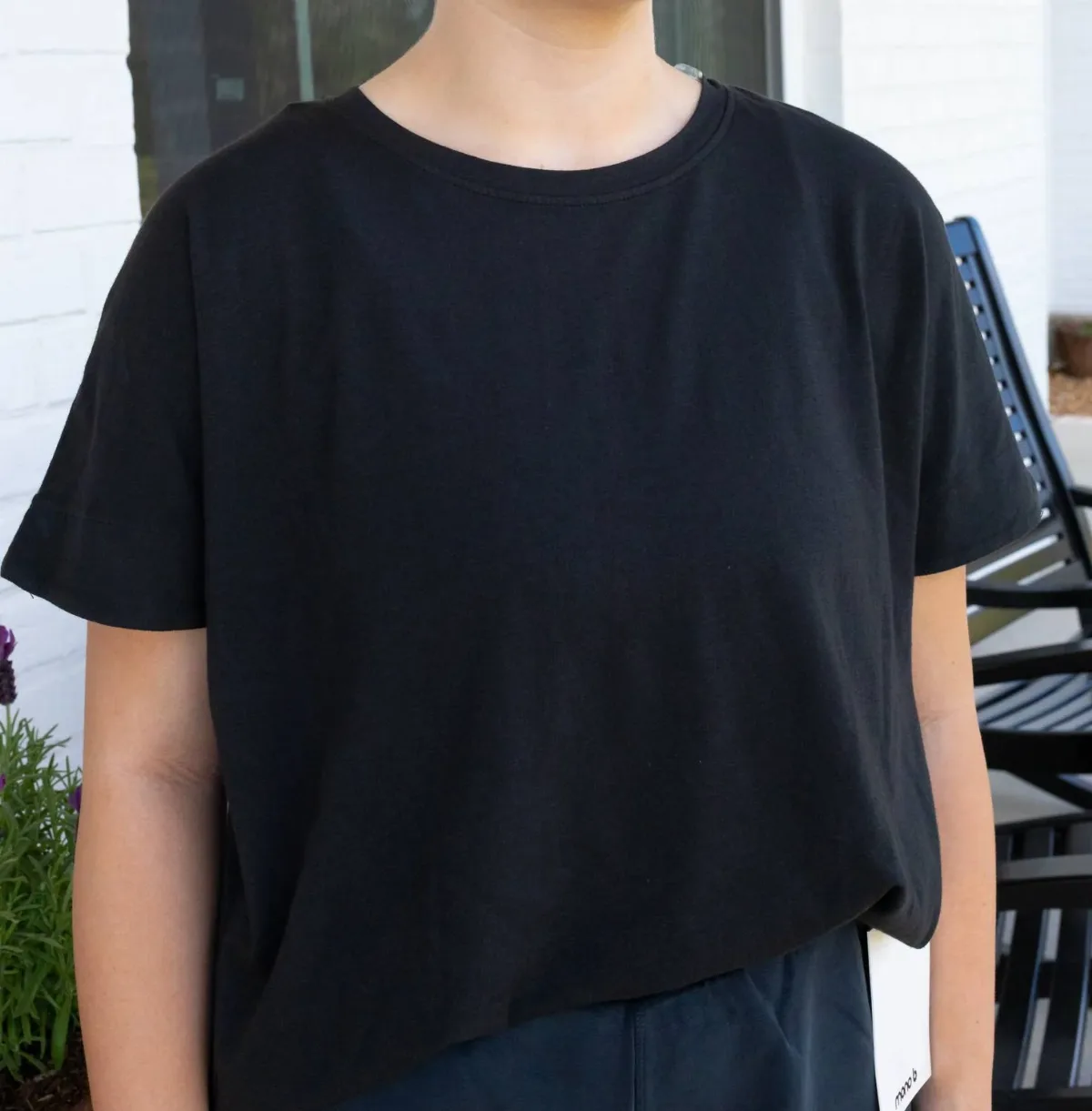 Favorite Fit Slouchy Athletic Top by mono b