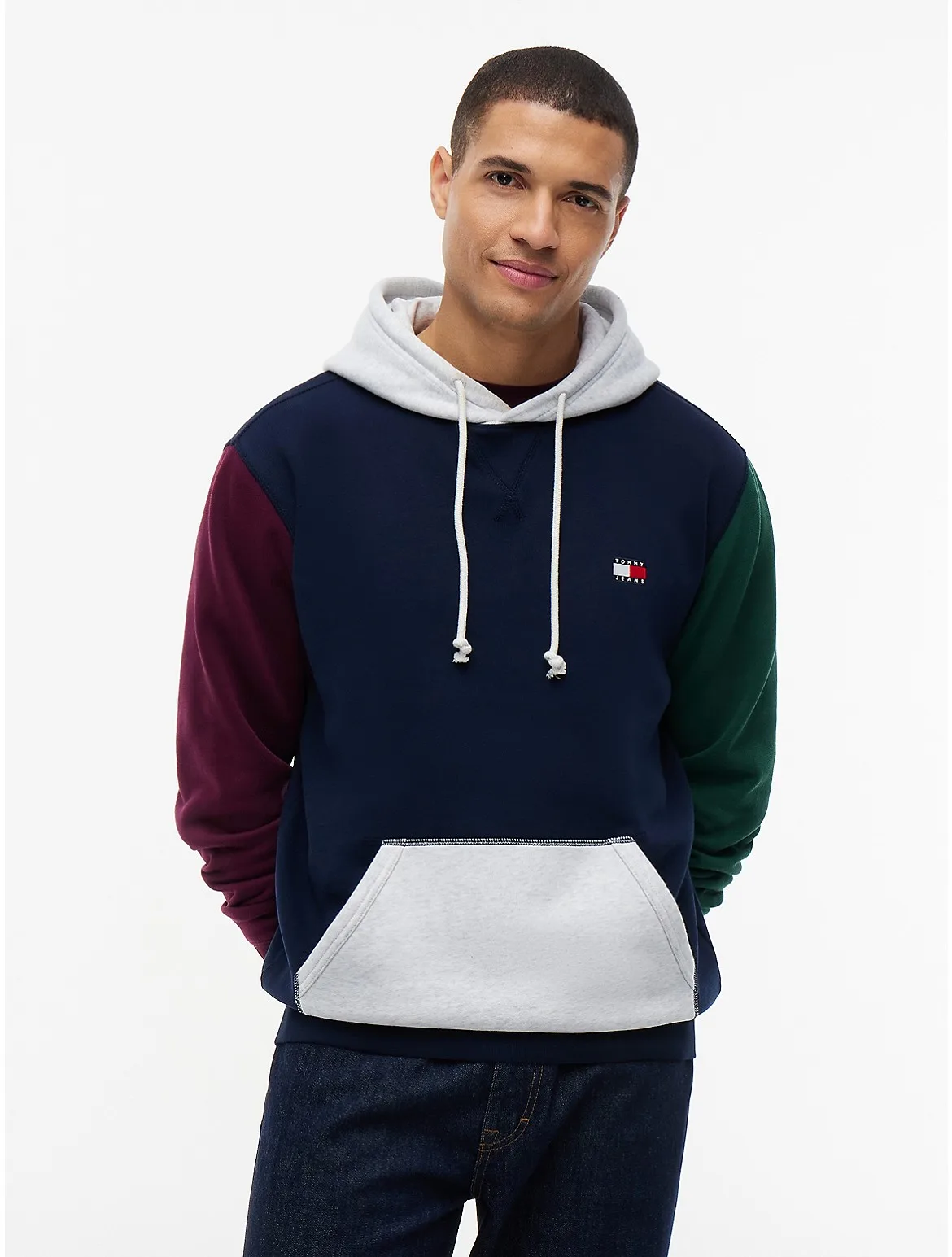 Tommy Jeans Bold Colorblock Hoodie by Tommy Hilfiger