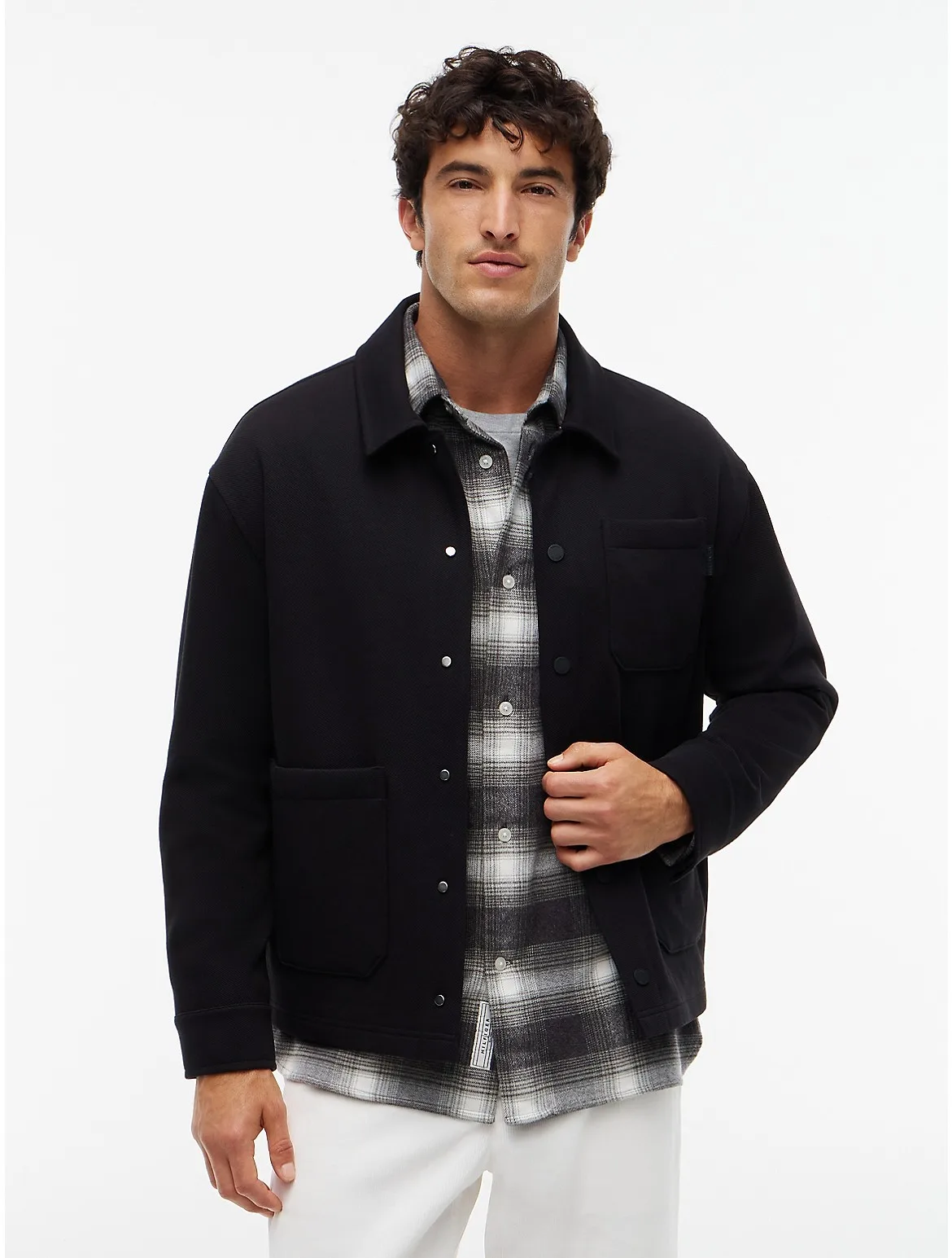Mixed-Media Chore Jacket by Tommy Hilfiger