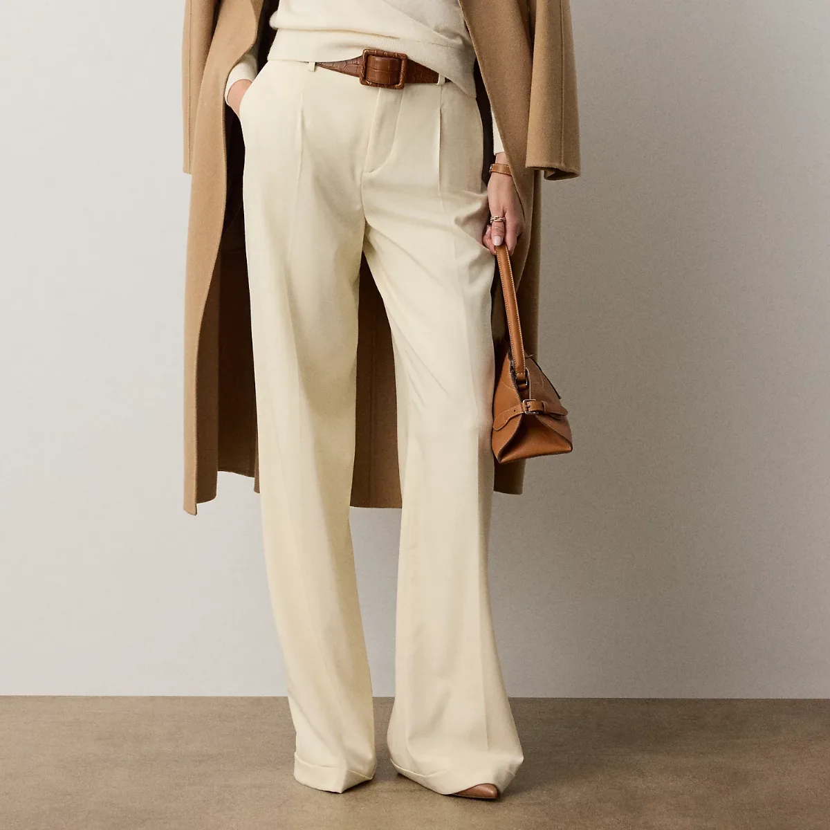 Acklie Wool Gabardine Trouser by Ralph Lauren Collection