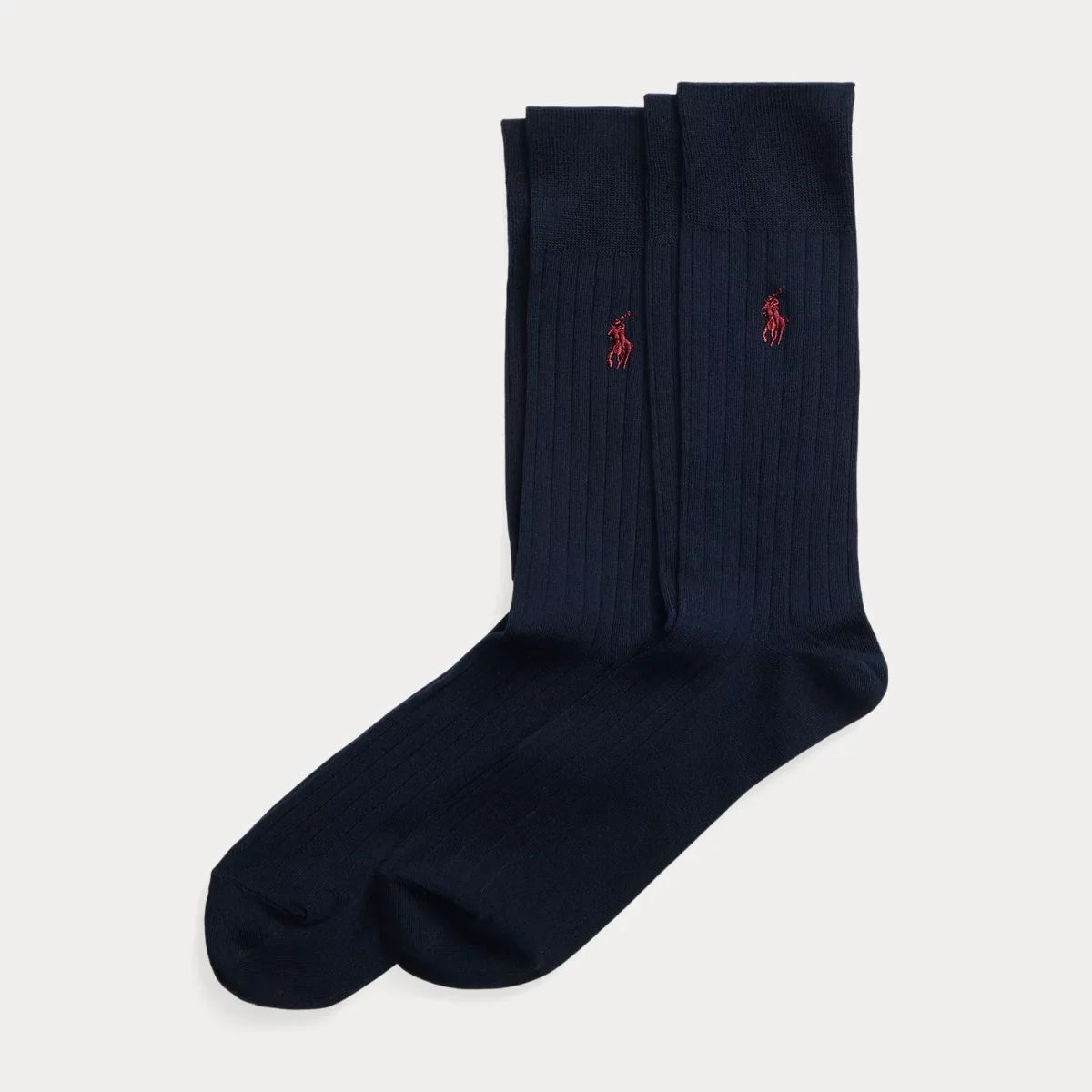 Rib-Knit Trouser Socks