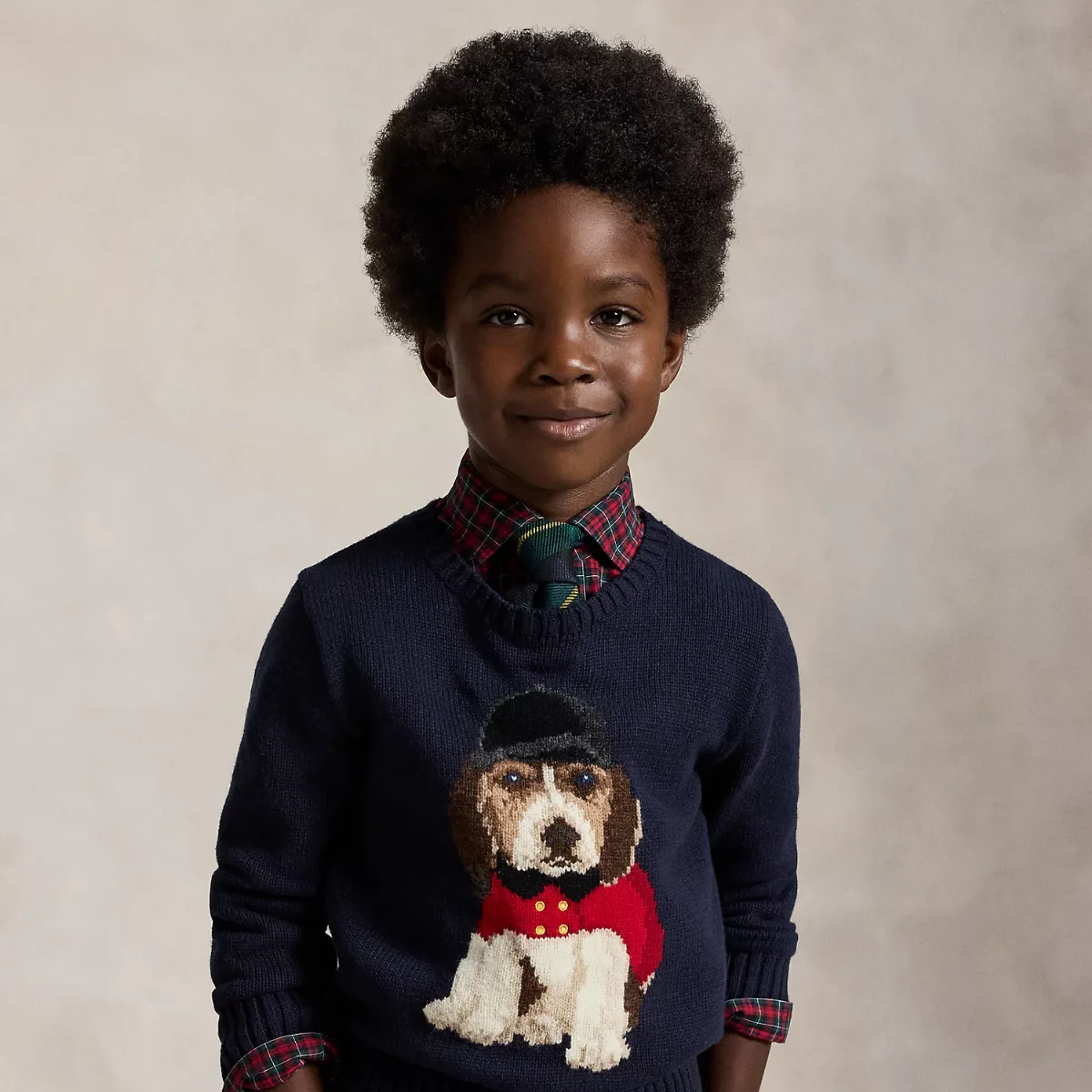 Dog-Intarsia Crewneck Jumper by Ralph Lauren