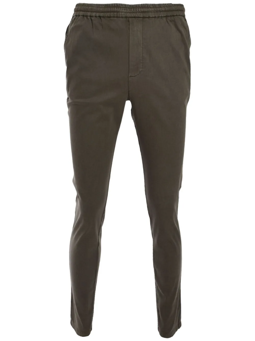 Elasticated-Waist Track Pants