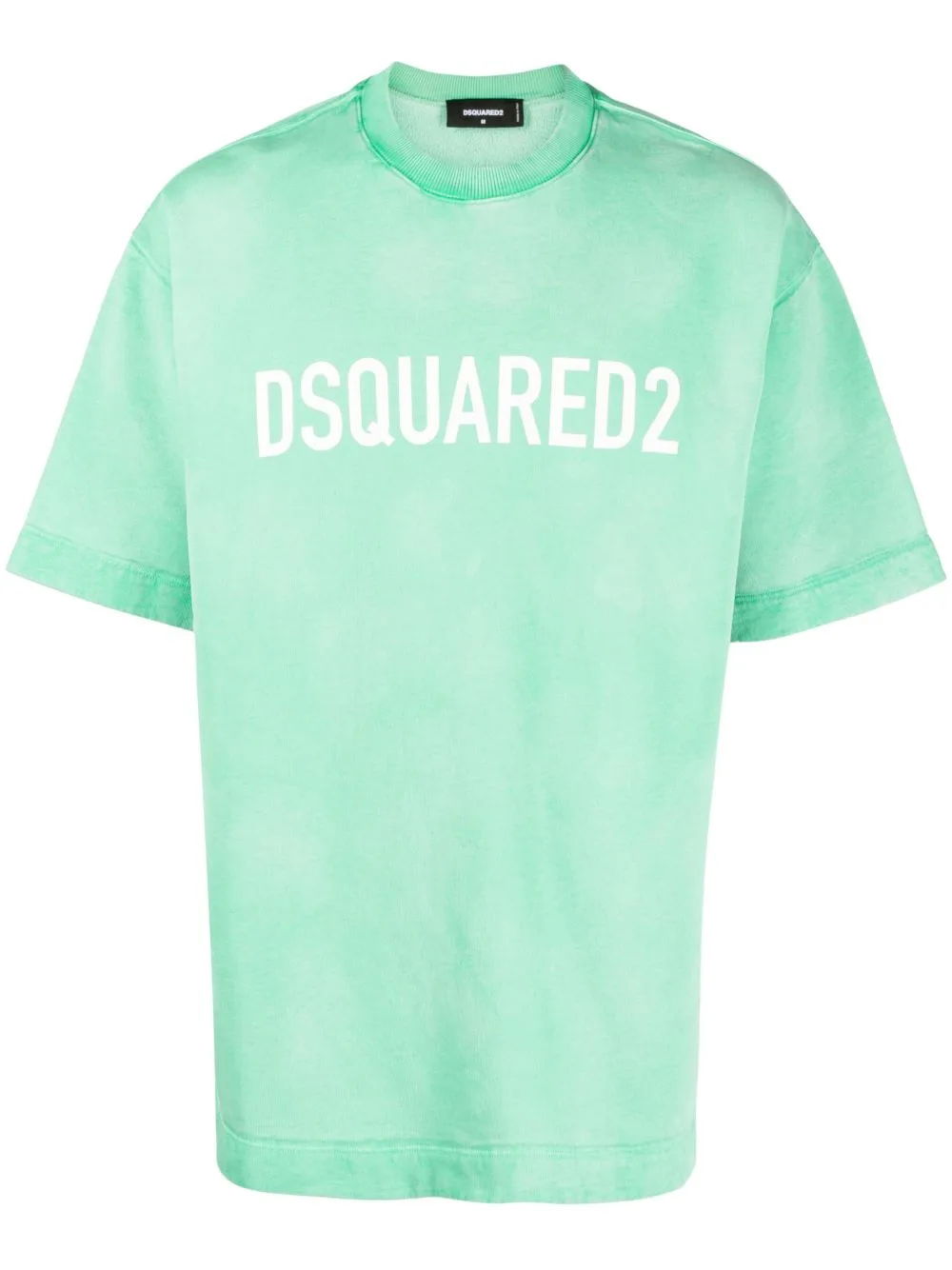 Drop-Shoulder Cotton T-Shirt by DSQUARED2