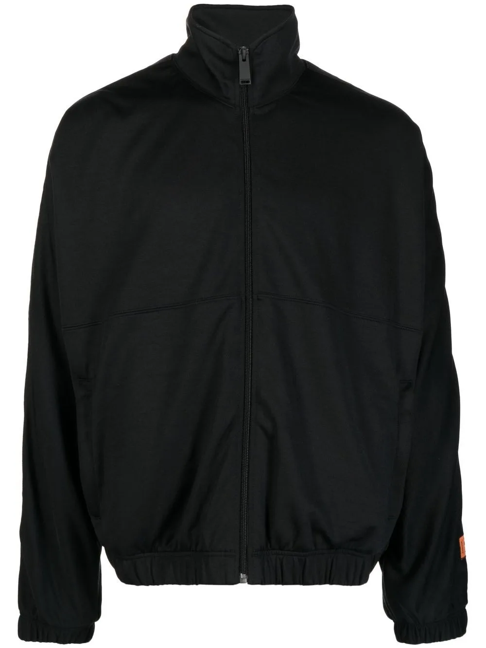 Logo-Print Strap Zip-Up Jacket by Heron Preston
