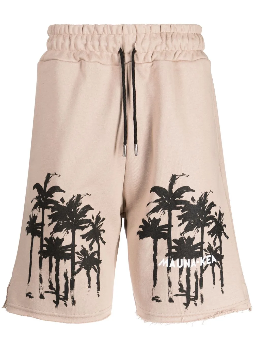 Dark Palms Cotton Track Shorts