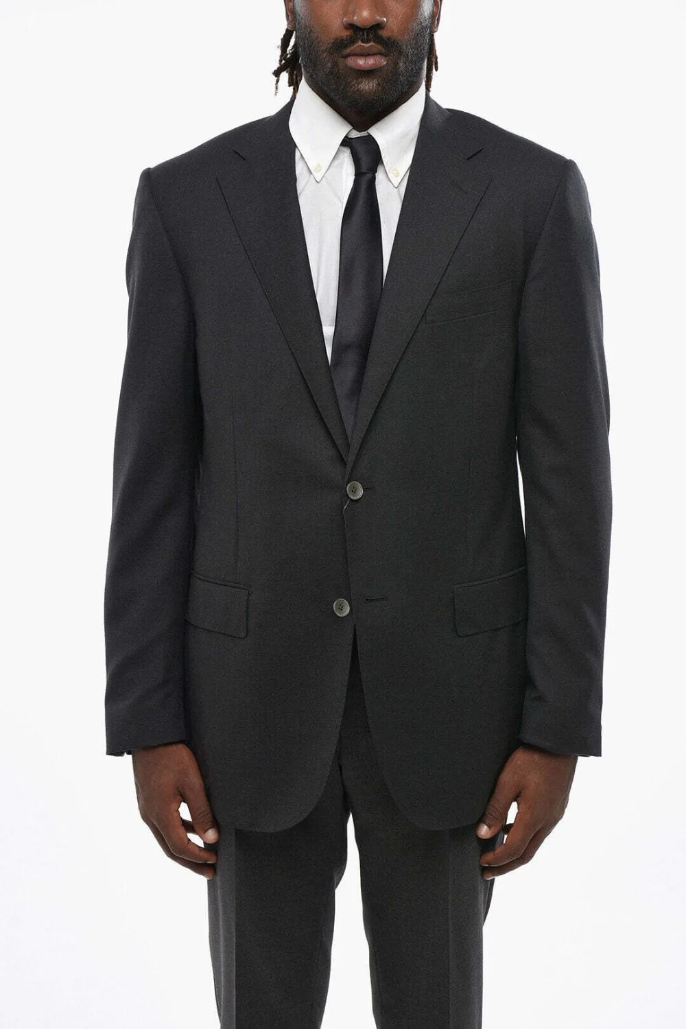 Single-Breasted Wool Blazer by Corneliani