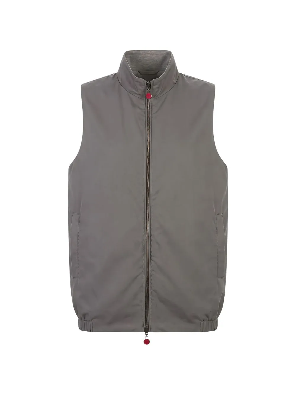 High-Neck Reversible Gilet by Kiton