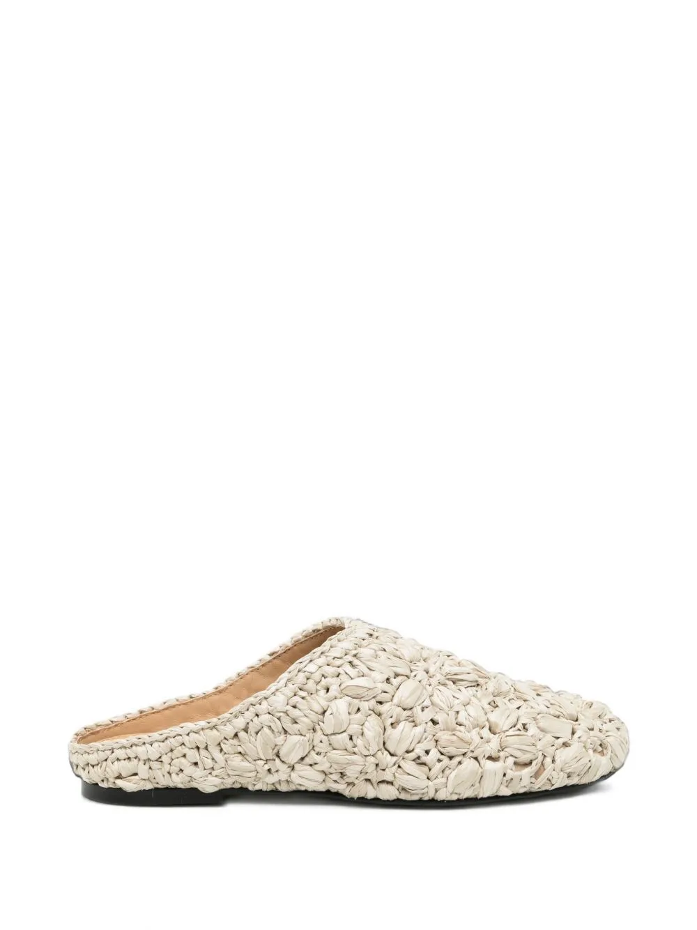 Woven Slip-On Mules