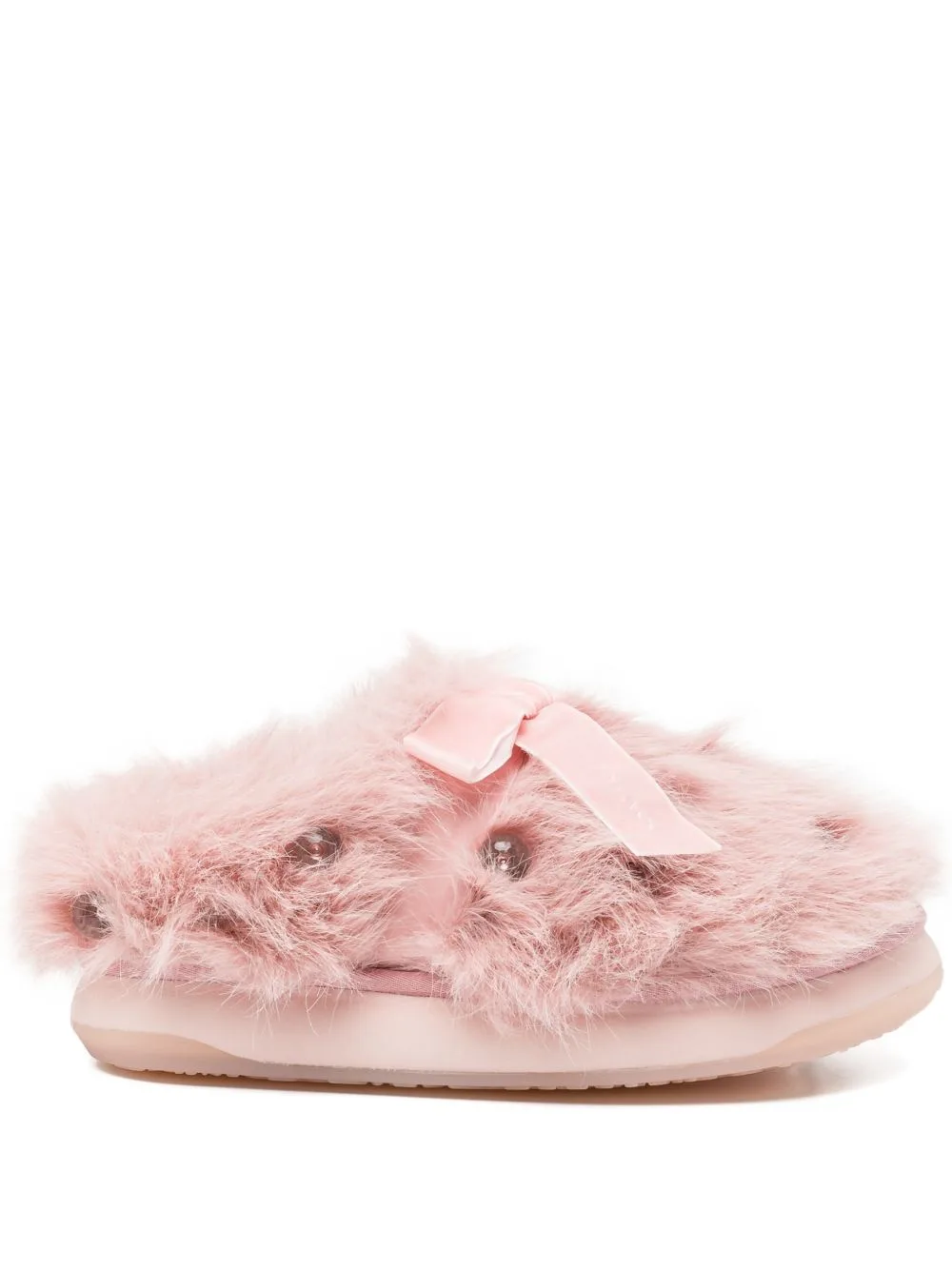 Rockfish x Susan Fang Furry Mules by ROCKFISH