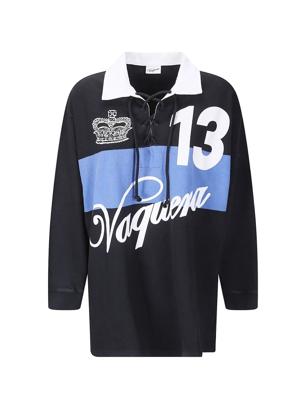 Long-Sleeves Polo Top by Vaquera