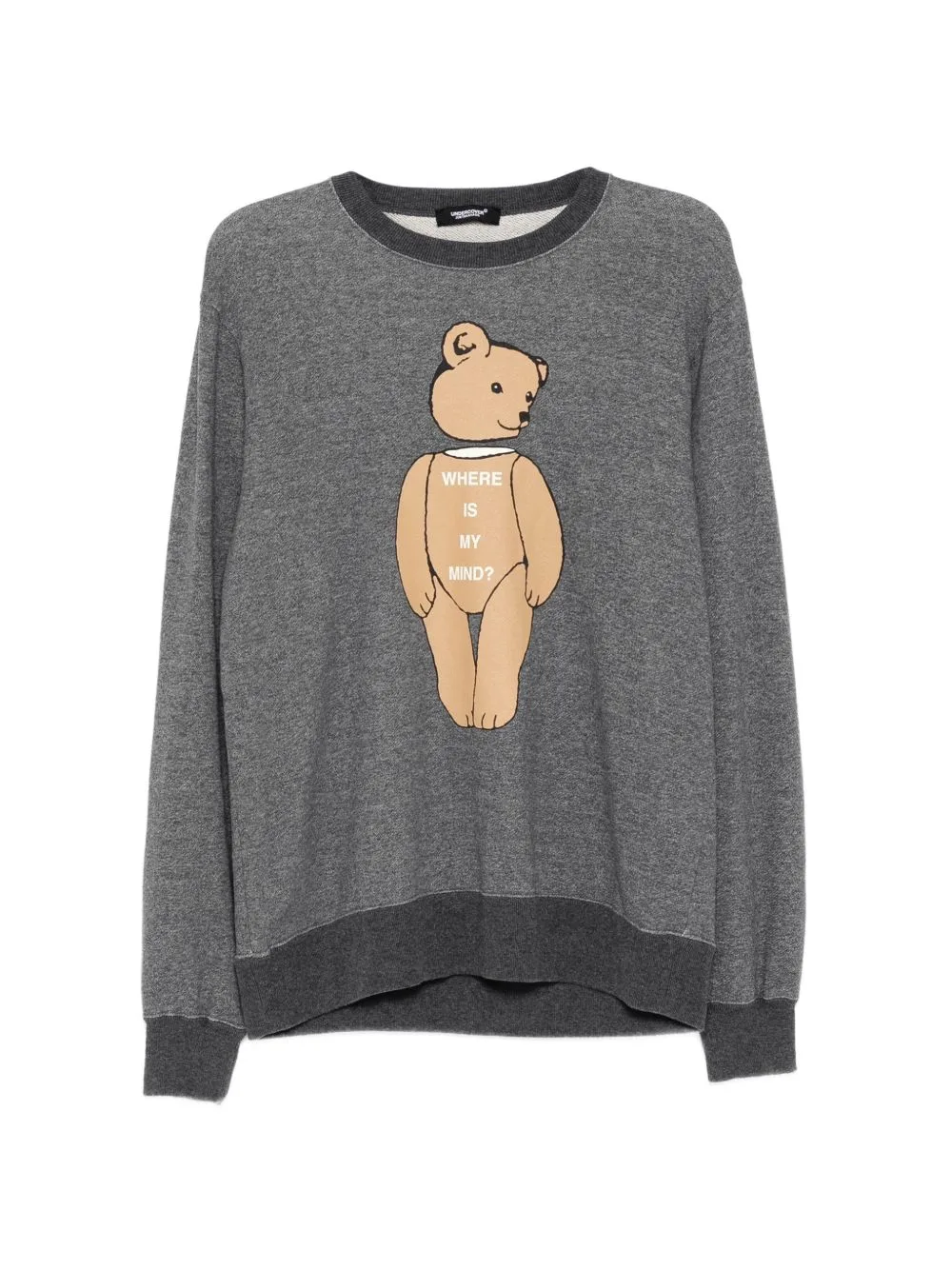 Bear Print Sweatshirt by Undercover