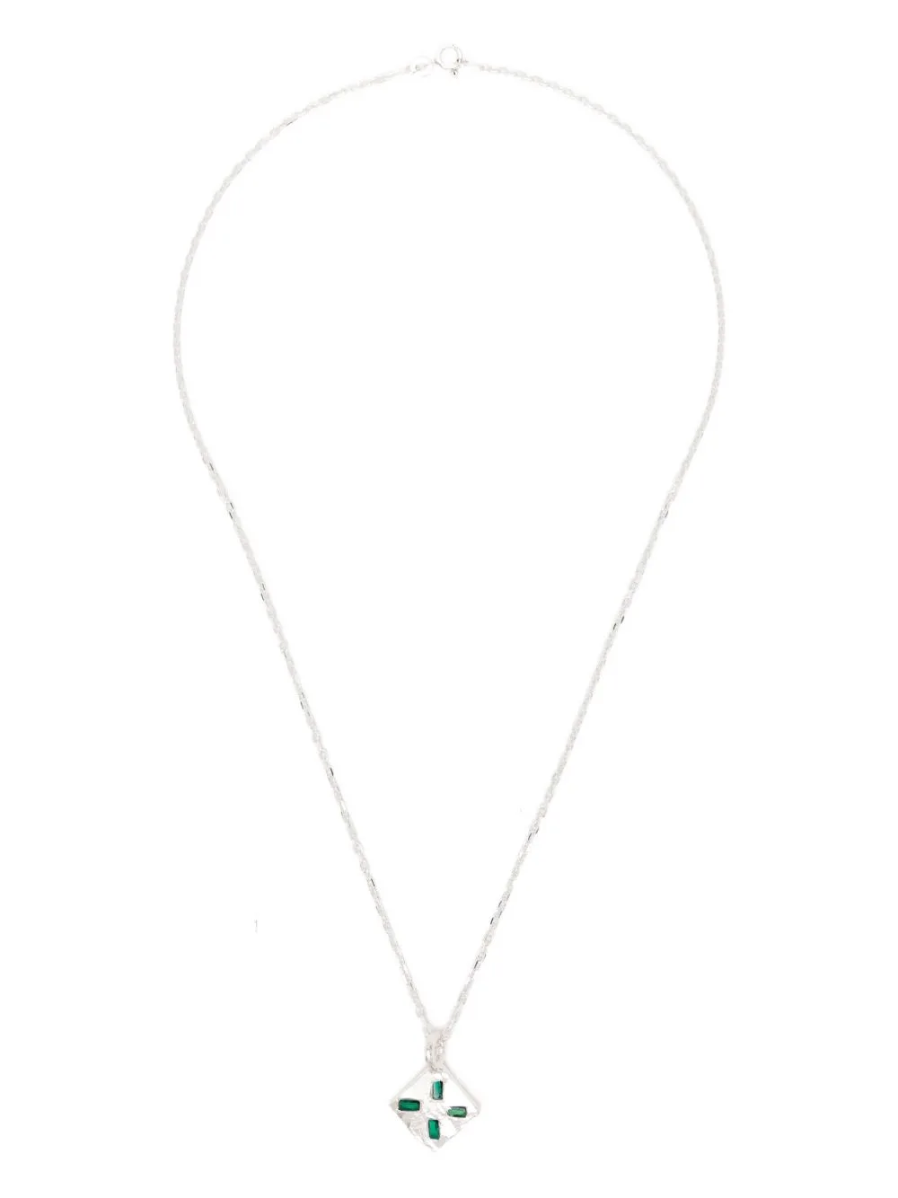 Emerald Morries Necklace by THE OUZE