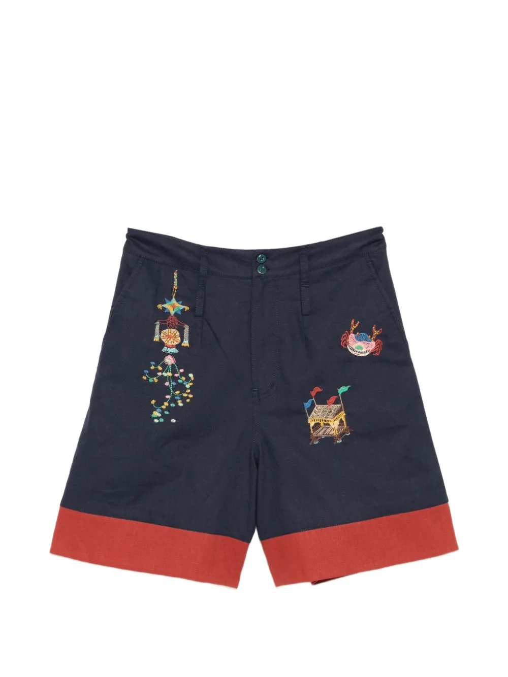 Embroidered Shorts by GARÇON BY GARÇON
