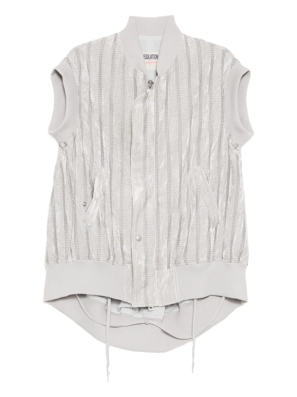 Checked Vest by Yohji Yamamoto
