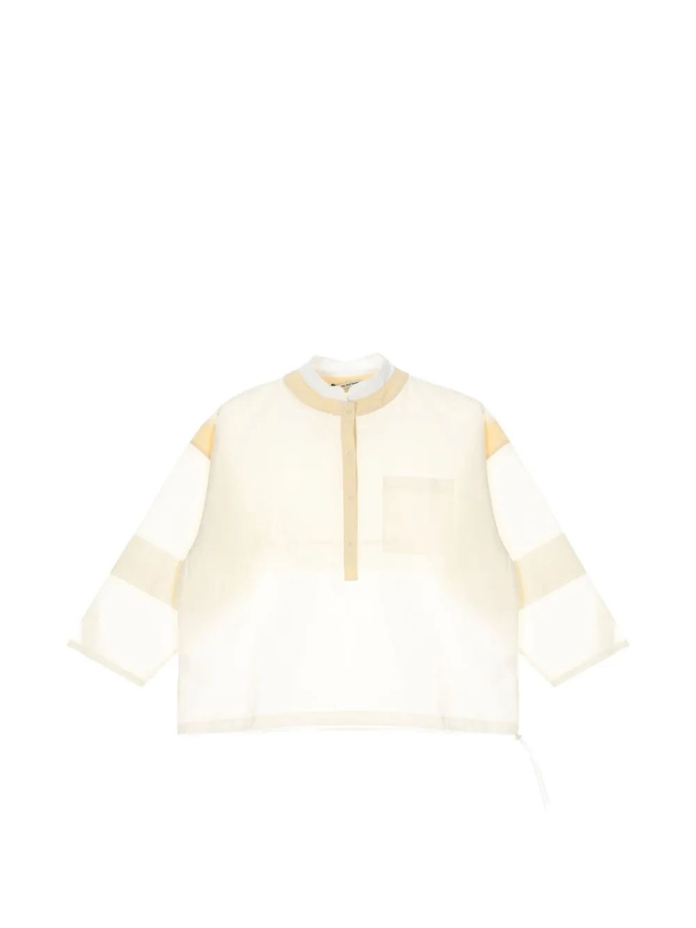 Chest Puch Pocket Blouse by SAMUEL GUÌ YANG