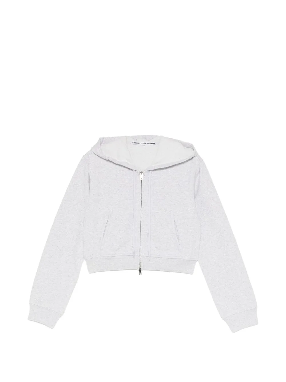 Cropped Zip-Up Hoodie by Alexander Wang