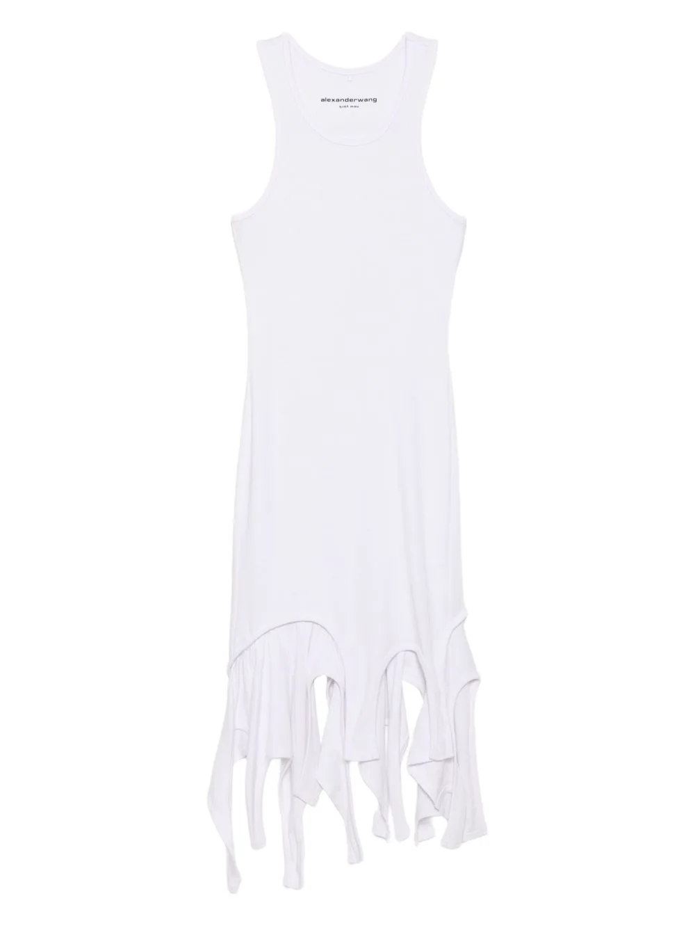 Deconstructed Cotton Minidress by Alexander Wang
