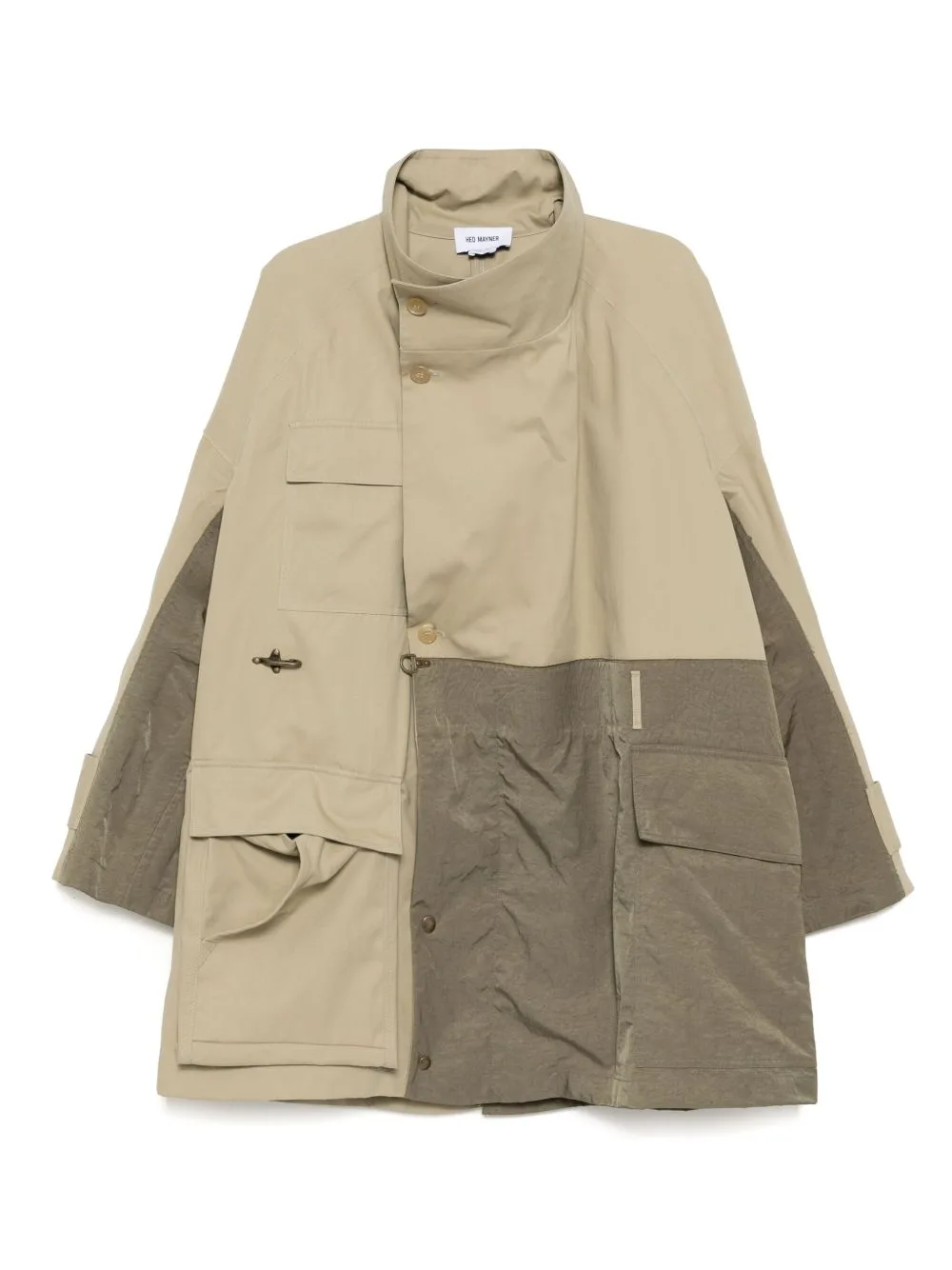 Panelled Coat by Hed Mayner