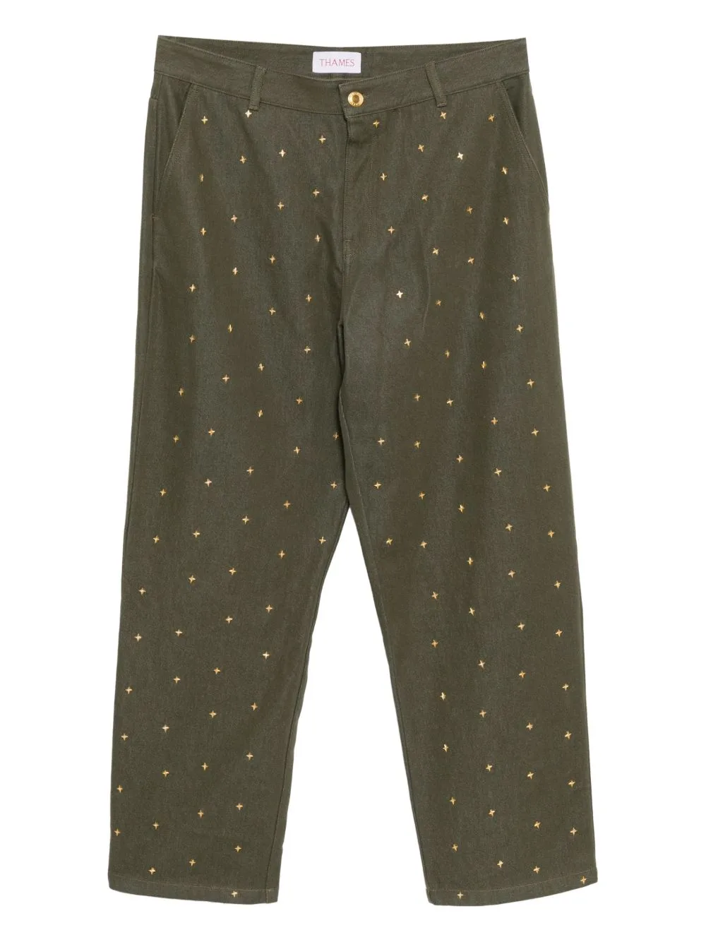 Gold Studs Jeans by THAMES MMXX