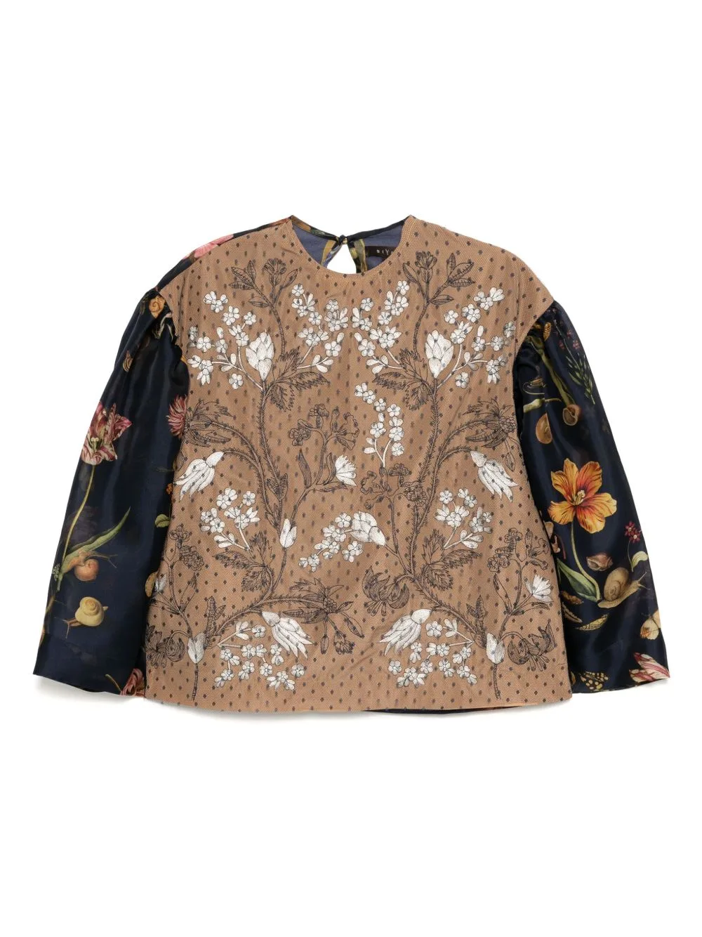 Layered Details Blouse by Biyan