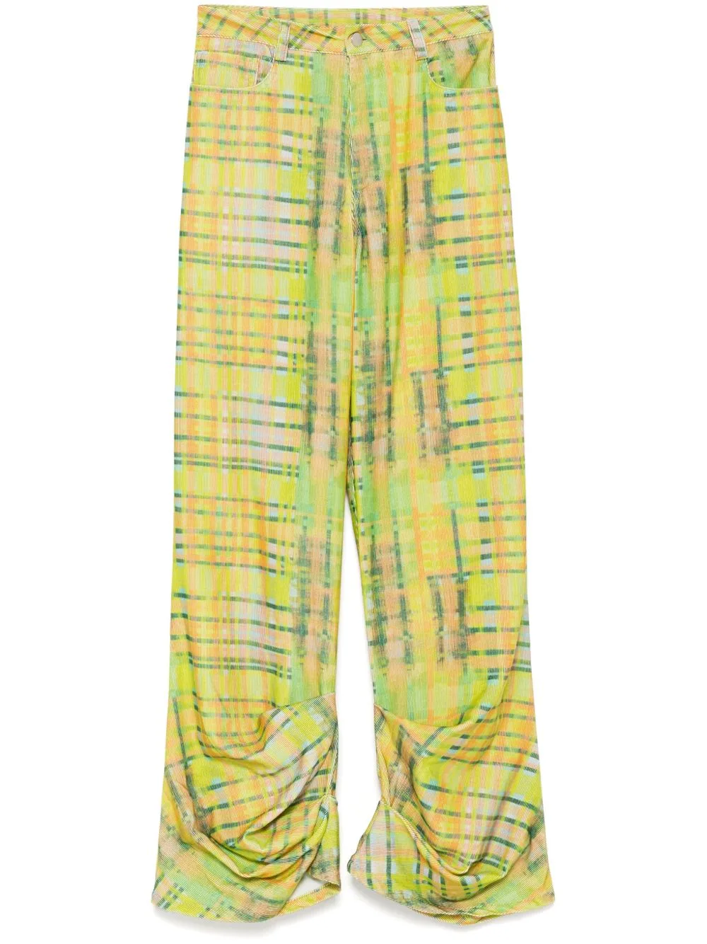 Dante Graphic-Print Trousers by Collina Strada