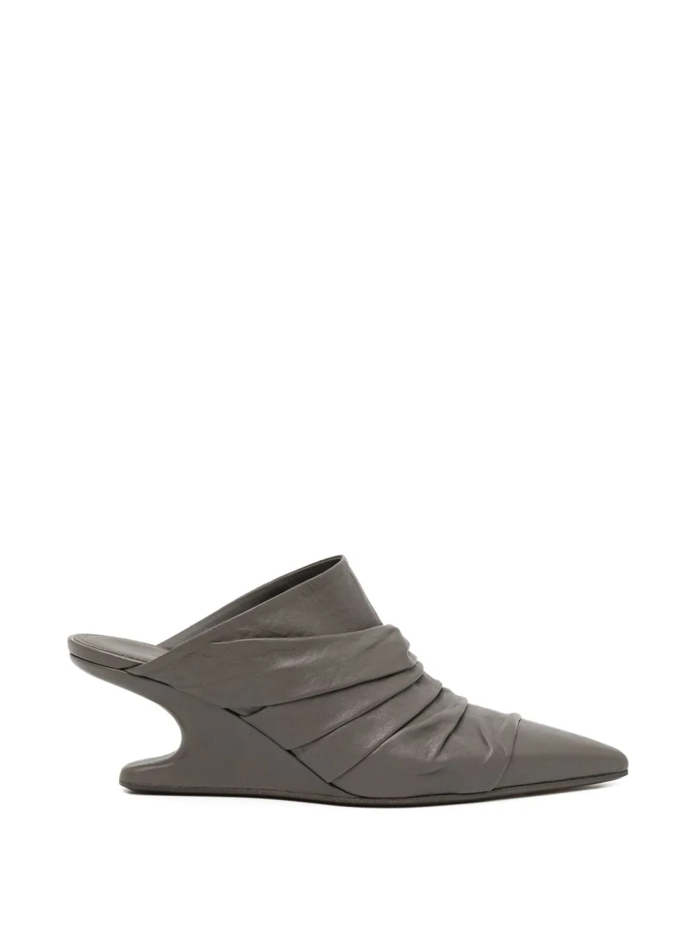 60mm Cantilever 6 Sharp Sabot Mules by Rick Owens