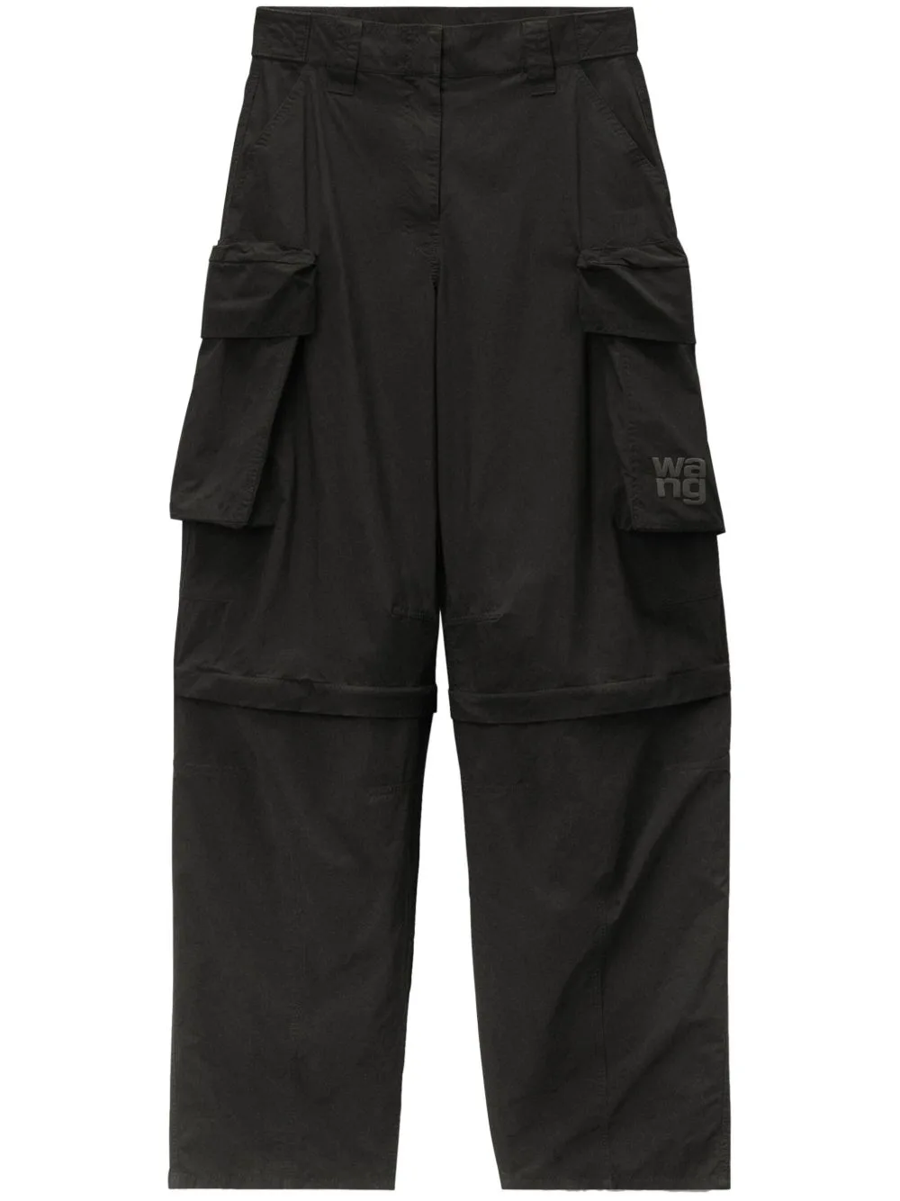 Panelled Wide-Leg Cargo Trousers by Alexander Wang