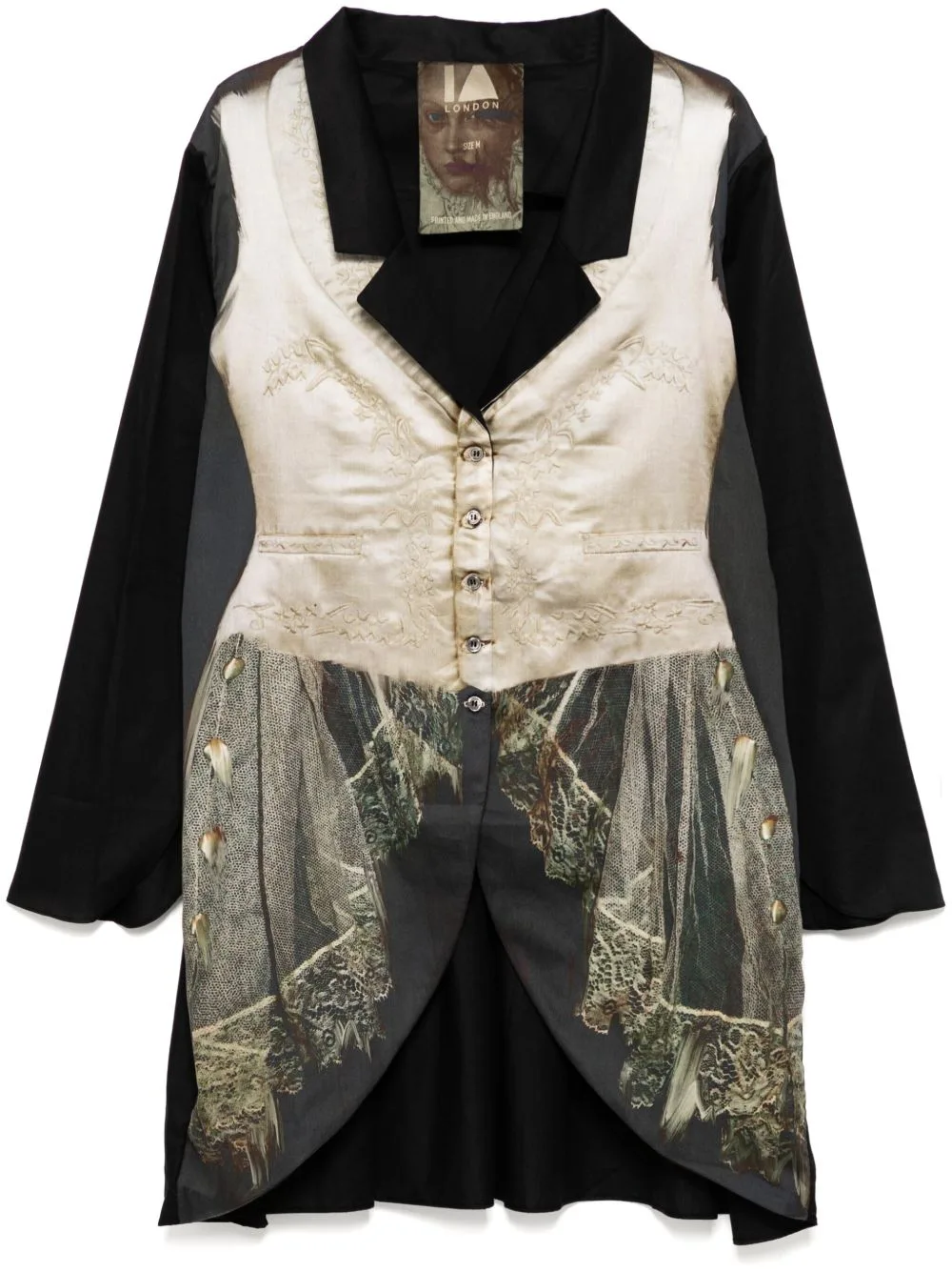 Printed Blazer by IA LONDON