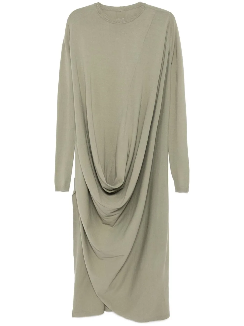 Draped Knitted Dress by Rick Owens