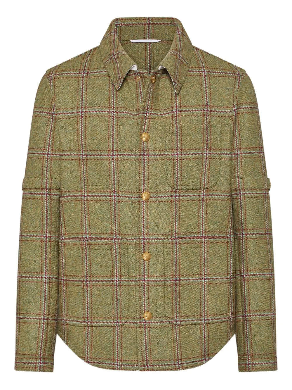 Hunting Tweed Overshirt by Thom Browne