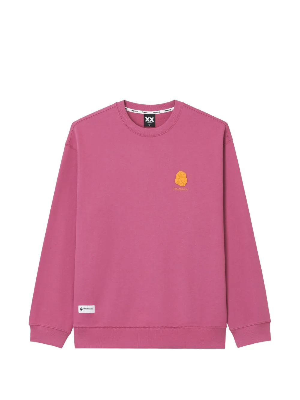 Logo-Patch Cotton Sweatshirt by FINGERCROXX
