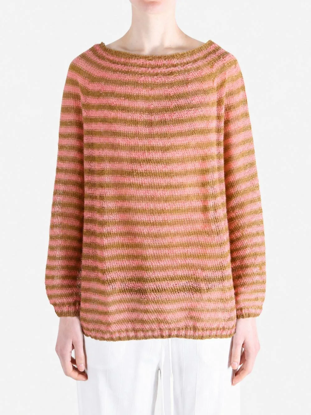 Striped Linen Sweater by Daniela Gregis